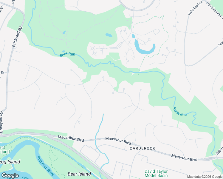 map of restaurants, bars, coffee shops, grocery stores, and more near 9600 Eagle Ridge Drive in Bethesda