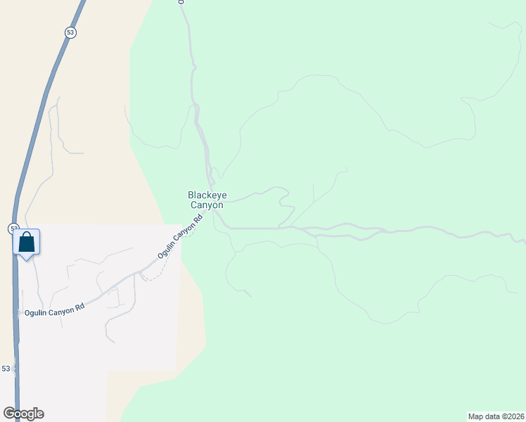 map of restaurants, bars, coffee shops, grocery stores, and more near 1950 Ogulin Canyon Road in Clearlake