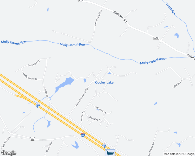 map of restaurants, bars, coffee shops, grocery stores, and more near 461 Jackson Chase Drive in Middletown