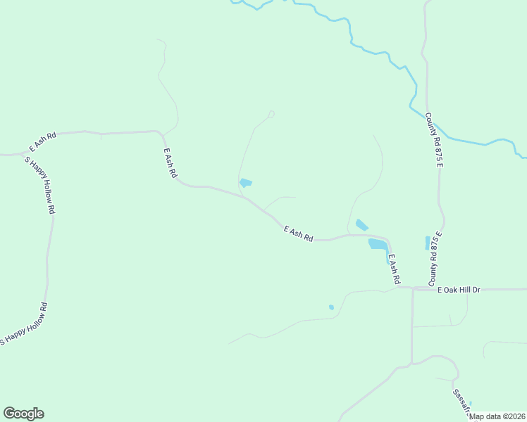 map of restaurants, bars, coffee shops, grocery stores, and more near 8201 East Ash Road in Bloomfield