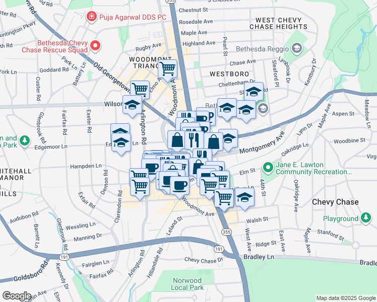 1 Bethesda Metro Center, Bethesda MD Walk Score