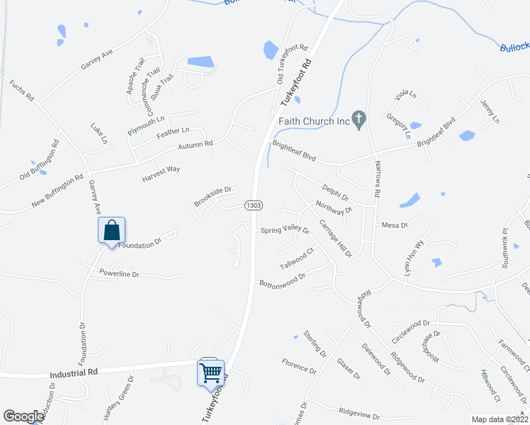 map of restaurants, bars, coffee shops, grocery stores, and more near 3076 Candlewood Court in Erlanger