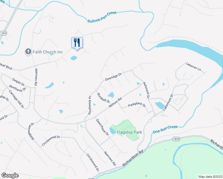map of restaurants, bars, coffee shops, grocery stores, and more near 3927 Pondhill Court in Erlanger