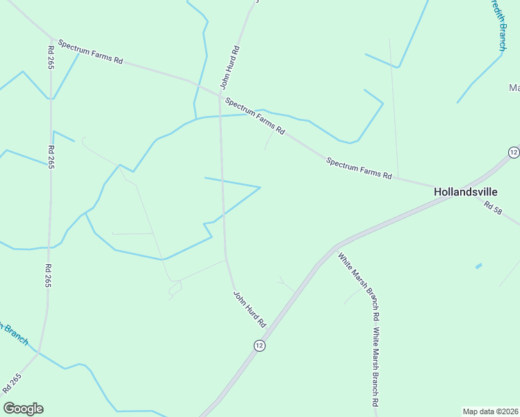 map of restaurants, bars, coffee shops, grocery stores, and more near 460 John Hurd Road in Harrington