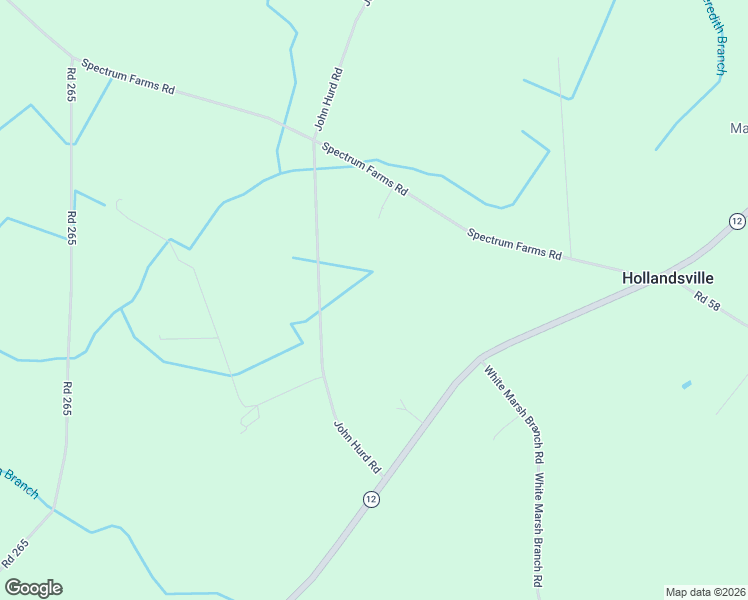 map of restaurants, bars, coffee shops, grocery stores, and more near 460 John Hurd Road in Harrington