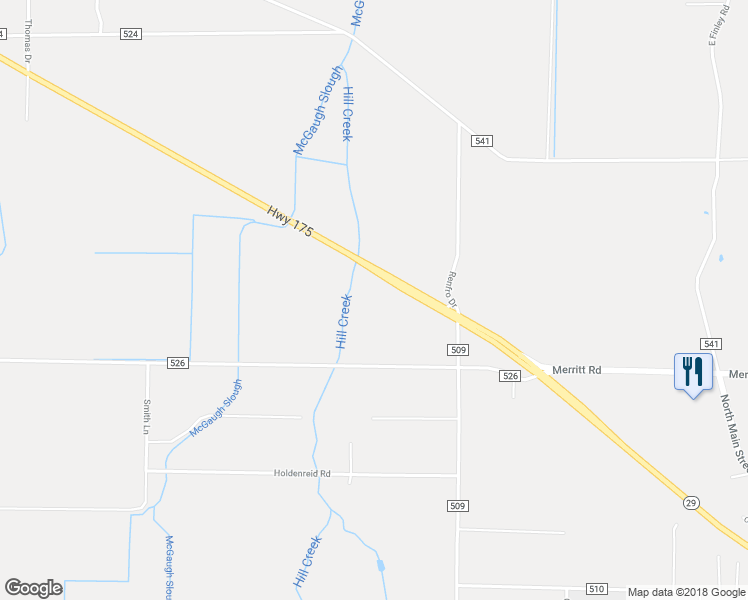 map of restaurants, bars, coffee shops, grocery stores, and more near 2750 Merritt Road in Kelseyville