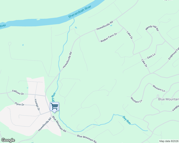 map of restaurants, bars, coffee shops, grocery stores, and more near 315 Rock Ridge Road in Front Royal