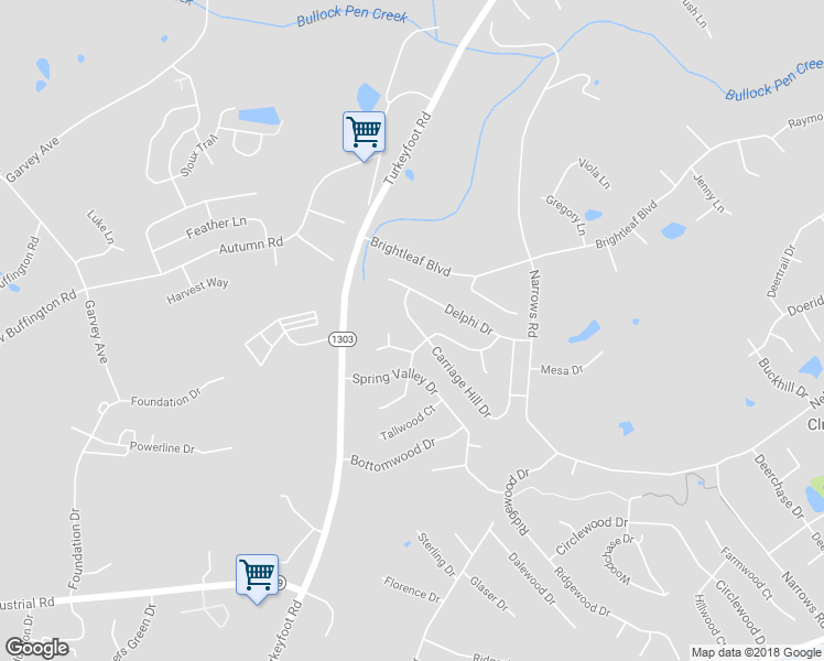 map of restaurants, bars, coffee shops, grocery stores, and more near 105 Carriage Hill Drive in Erlanger