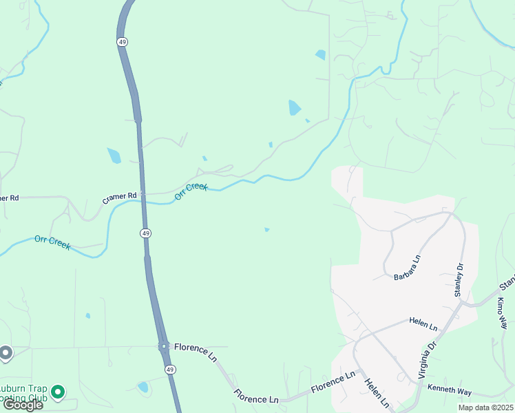 map of restaurants, bars, coffee shops, grocery stores, and more near in North Auburn