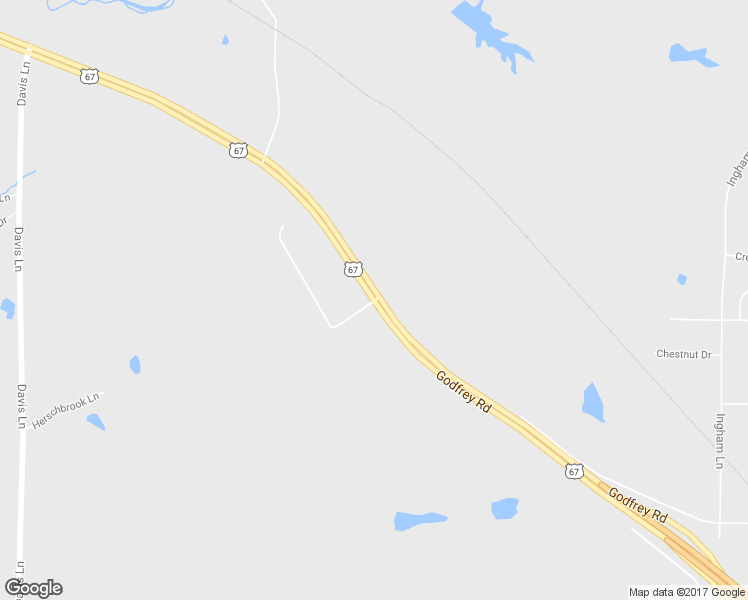 map of restaurants, bars, coffee shops, grocery stores, and more near 8006 Godfrey Road in Godfrey