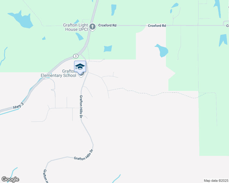 map of restaurants, bars, coffee shops, grocery stores, and more near 615 Whippoorwill Lane in Grafton