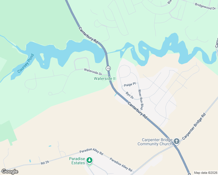 map of restaurants, bars, coffee shops, grocery stores, and more near 5179 Canterbury Road in Felton