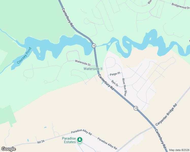 map of restaurants, bars, coffee shops, grocery stores, and more near 5179 Canterbury Road in Felton