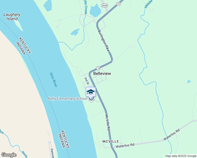 map of restaurants, bars, coffee shops, grocery stores, and more near 6658 5th Street in Burlington
