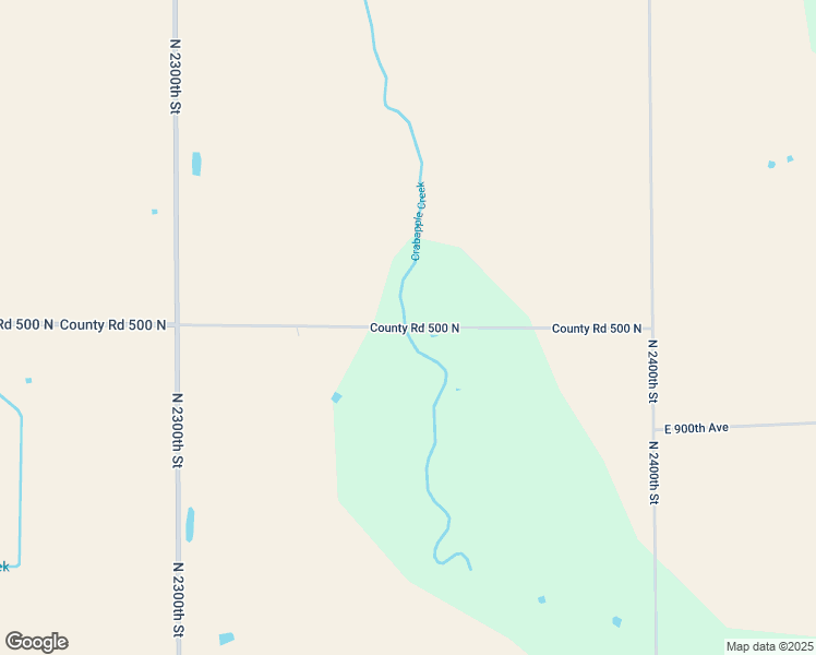 map of restaurants, bars, coffee shops, grocery stores, and more near 23000 County Road 500 North in Dieterich