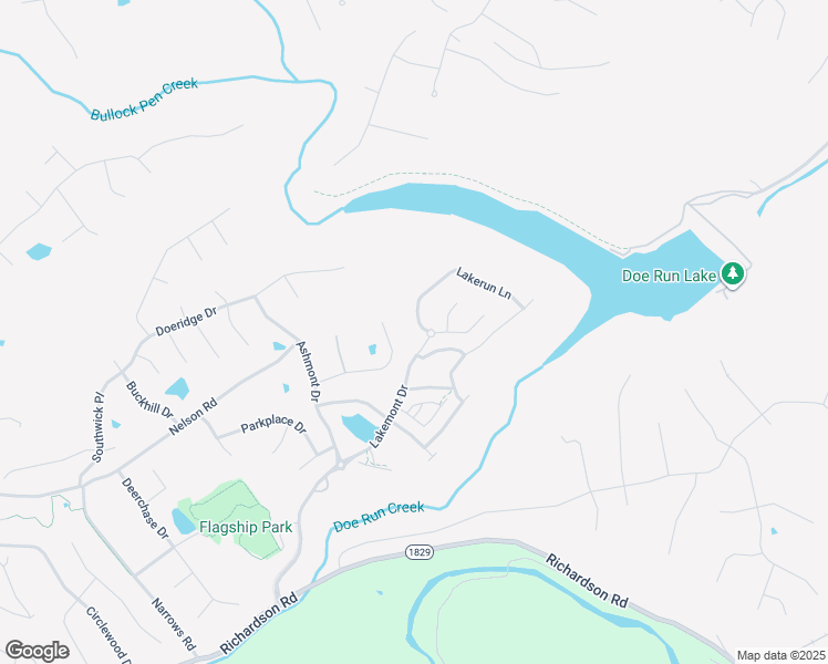 map of restaurants, bars, coffee shops, grocery stores, and more near 921 Waterview Lane in Erlanger