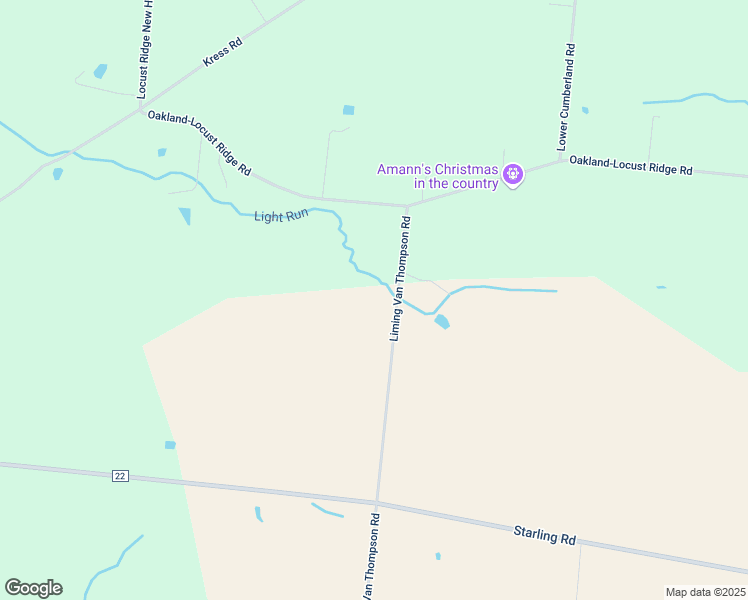 map of restaurants, bars, coffee shops, grocery stores, and more near 12625 Liming Van Thompson Road in Mount Orab