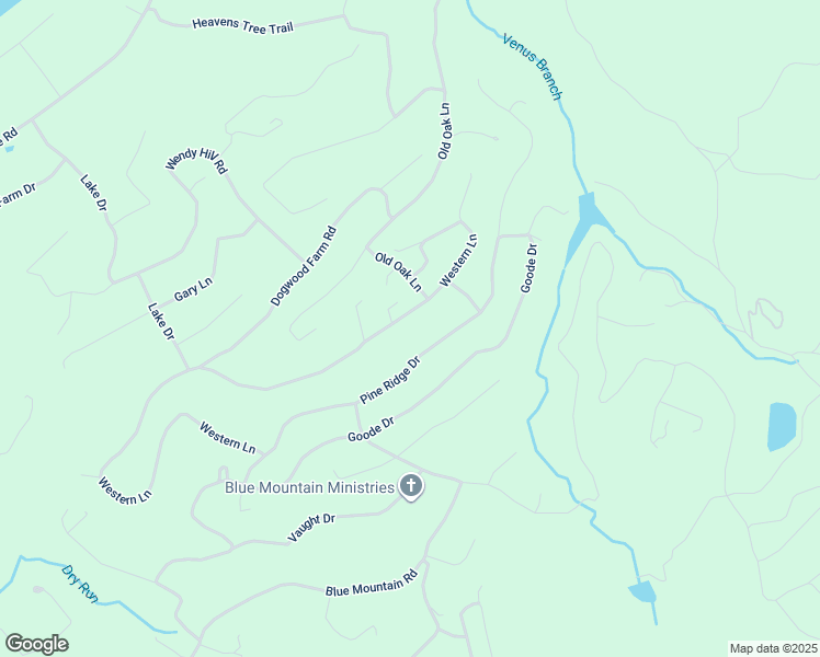 map of restaurants, bars, coffee shops, grocery stores, and more near 1324 Western Lane in Front Royal