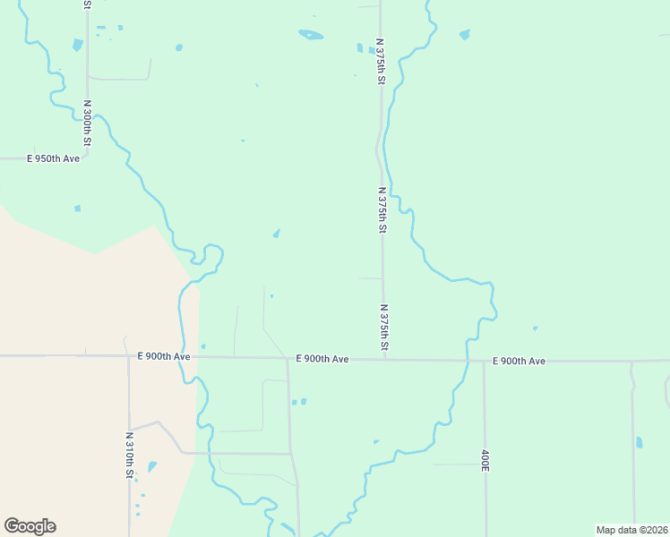 map of restaurants, bars, coffee shops, grocery stores, and more near 9234 North 375th Street in Oblong