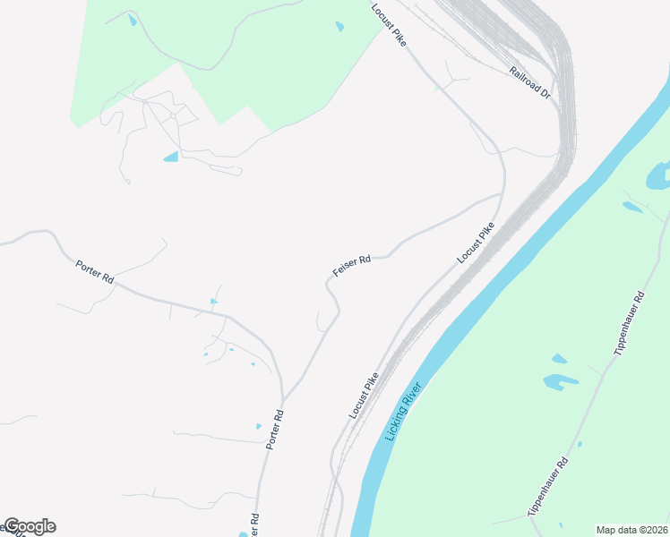 map of restaurants, bars, coffee shops, grocery stores, and more near 4558 Feiser Road in Ryland Heights