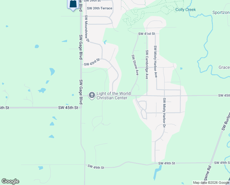 map of restaurants, bars, coffee shops, grocery stores, and more near 4456 Southwest Colly Creek Drive in Topeka