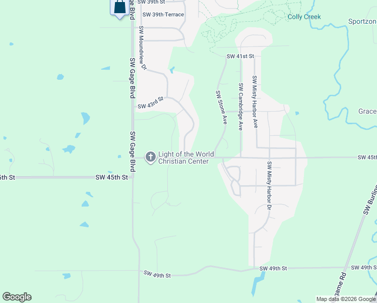 map of restaurants, bars, coffee shops, grocery stores, and more near 4456 Southwest Colly Creek Drive in Topeka
