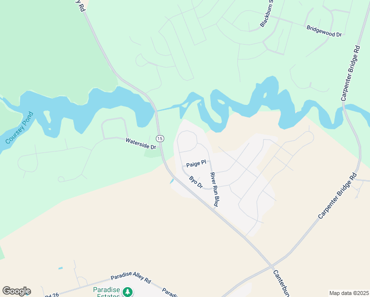 map of restaurants, bars, coffee shops, grocery stores, and more near 27 River Cliff Circle in Felton