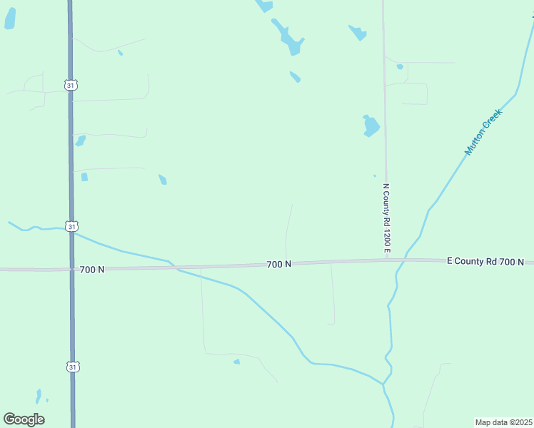 map of restaurants, bars, coffee shops, grocery stores, and more near 11686 700 North in Seymour