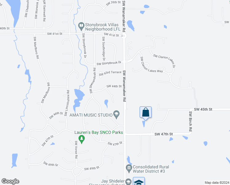 map of restaurants, bars, coffee shops, grocery stores, and more near 4420 Southwest Brandywine Lane in Topeka