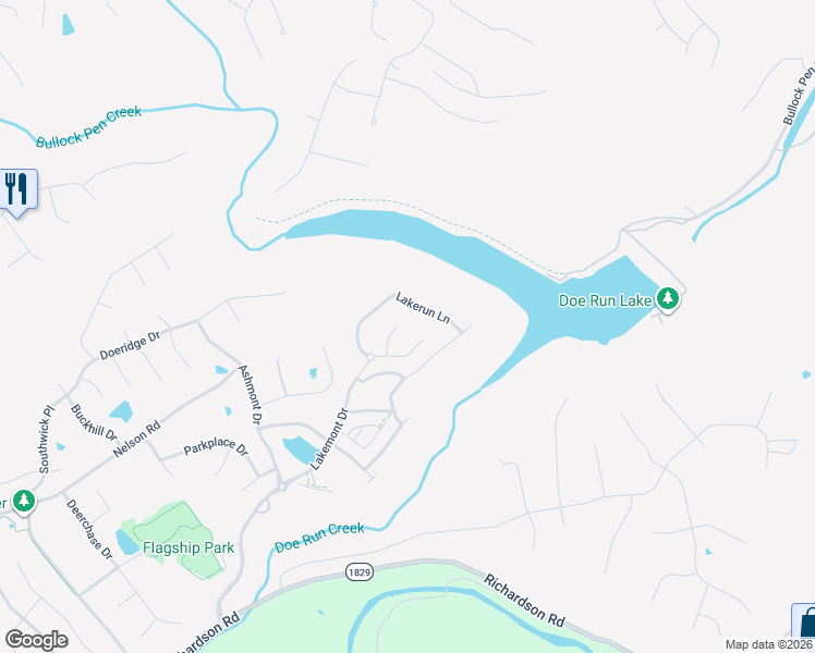 map of restaurants, bars, coffee shops, grocery stores, and more near 3776 Pondview Lane in Erlanger