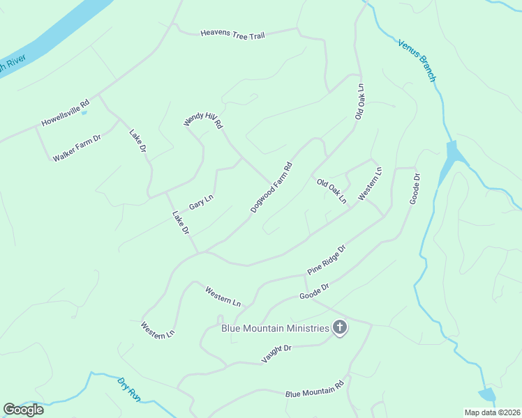 map of restaurants, bars, coffee shops, grocery stores, and more near 244 Dogwood Farm Road in Front Royal