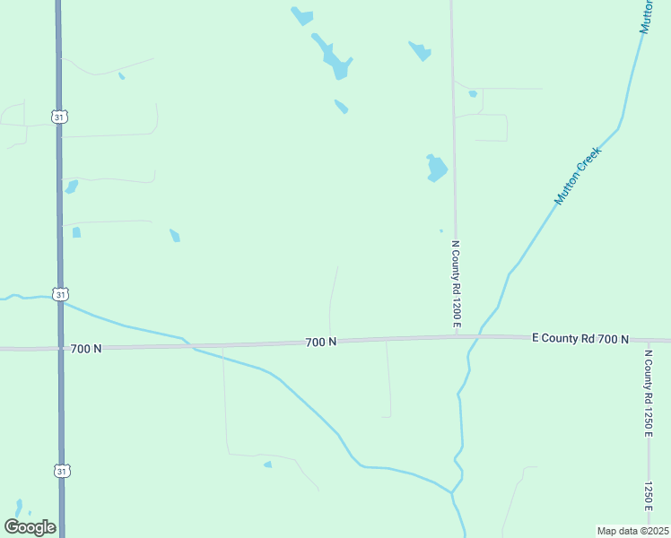 map of restaurants, bars, coffee shops, grocery stores, and more near 11686 700 North in Seymour