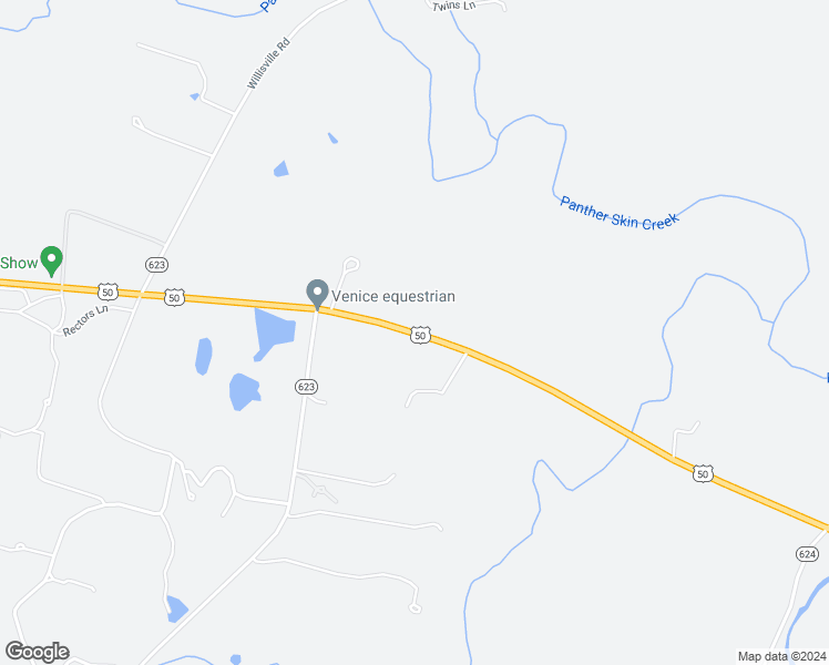 map of restaurants, bars, coffee shops, grocery stores, and more near John Mosby Highway in Upperville