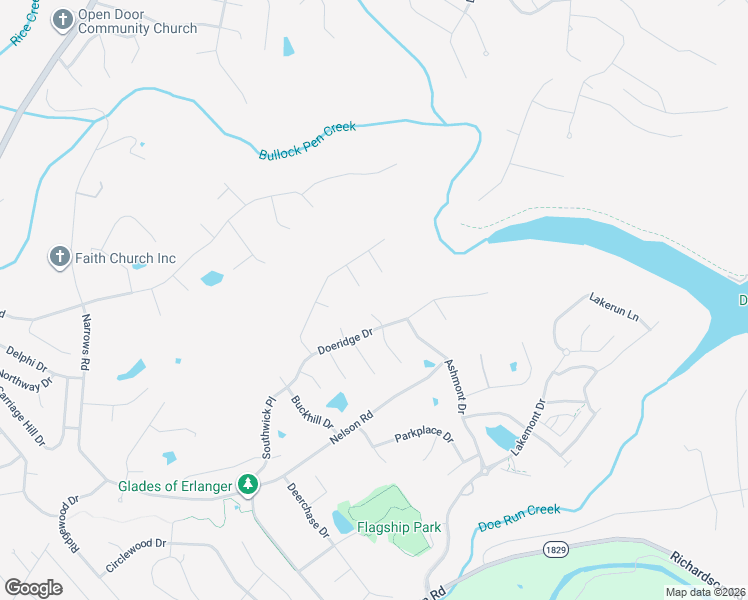 map of restaurants, bars, coffee shops, grocery stores, and more near 800 Fawn Drive in Erlanger