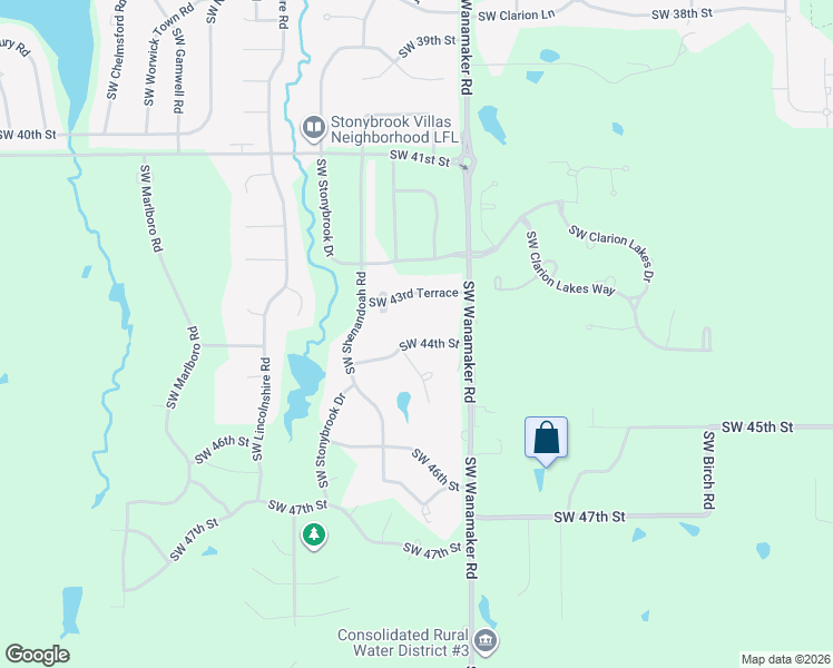 map of restaurants, bars, coffee shops, grocery stores, and more near 6032 Southwest 44th Street in Topeka