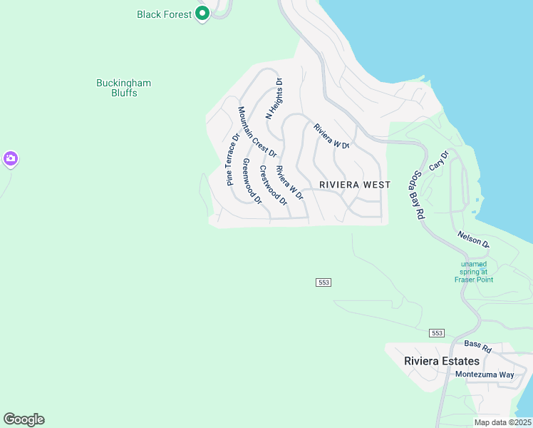 map of restaurants, bars, coffee shops, grocery stores, and more near 8320 Broadview Drive in Kelseyville