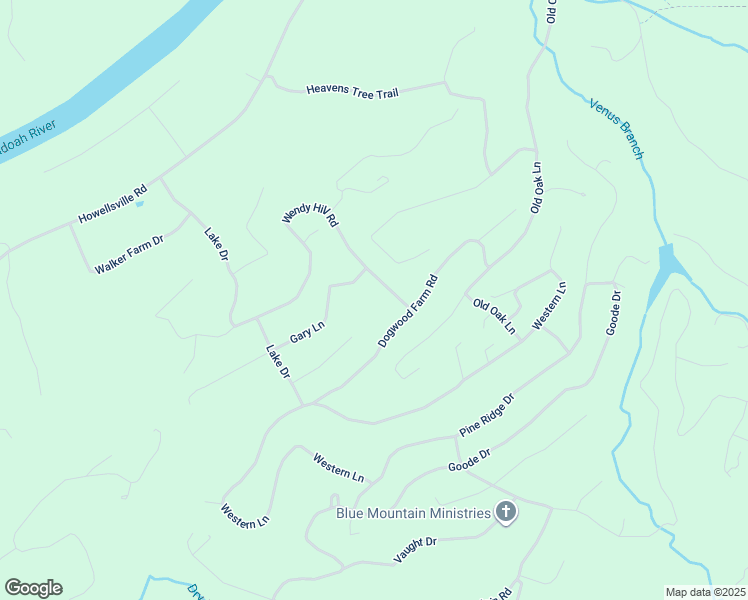 map of restaurants, bars, coffee shops, grocery stores, and more near 684 Wendy Hill Road in Front Royal