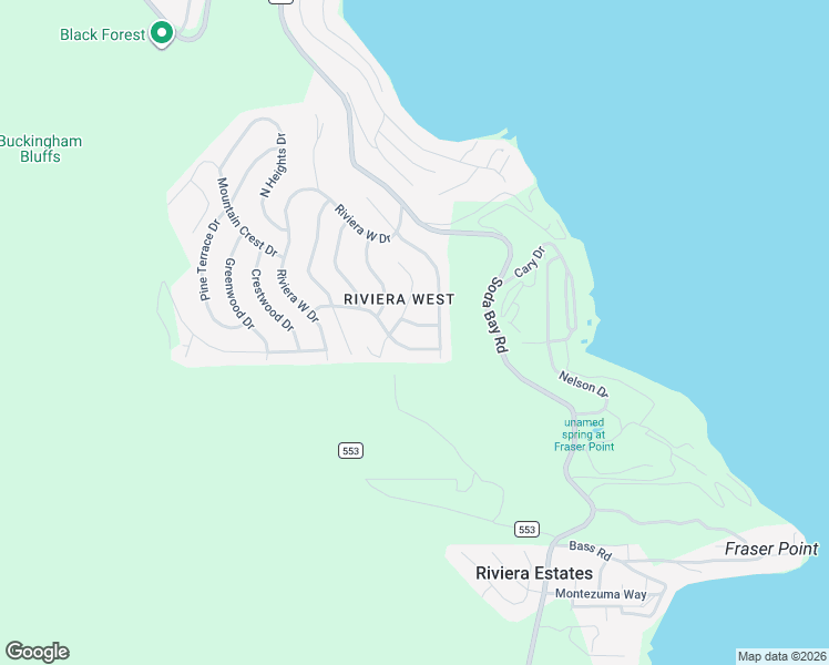 map of restaurants, bars, coffee shops, grocery stores, and more near 8585 Peninsula View Drive in Kelseyville