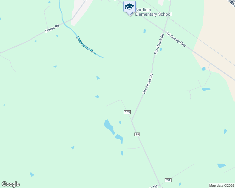 map of restaurants, bars, coffee shops, grocery stores, and more near 12706 Kieswetter Road in Sardinia