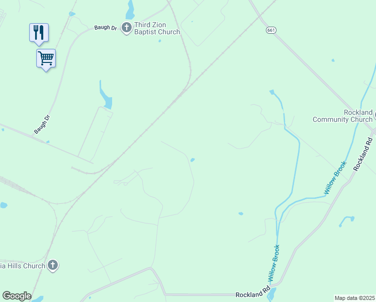 map of restaurants, bars, coffee shops, grocery stores, and more near 388 Cedar Crest Lane in Front Royal