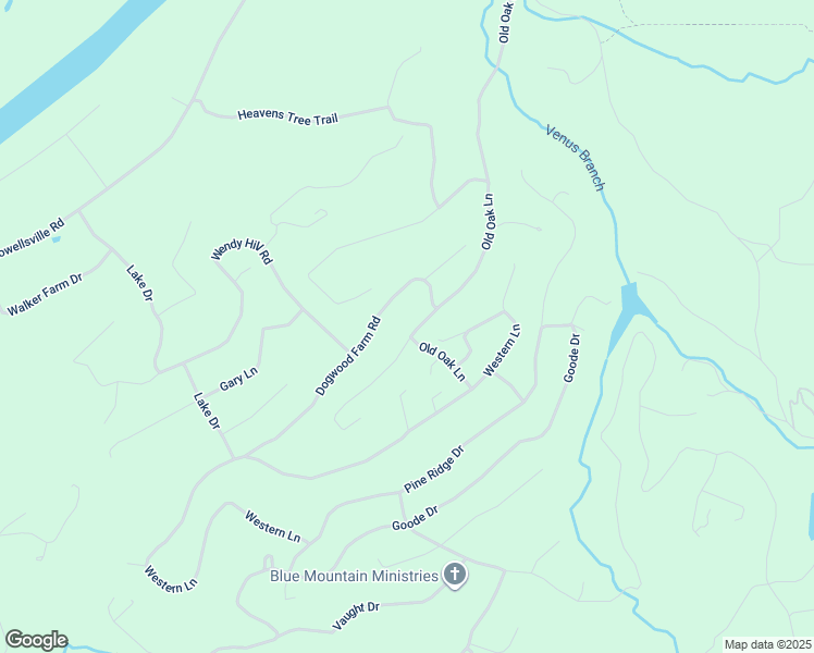 map of restaurants, bars, coffee shops, grocery stores, and more near 195 Old Oak Lane in Front Royal