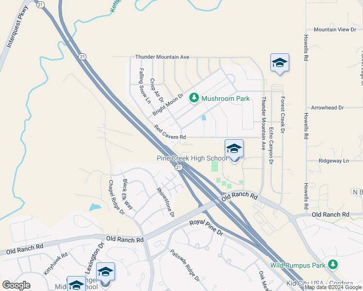 map of restaurants, bars, coffee shops, grocery stores, and more near 10197 Dusk Sky Point in Colorado Springs
