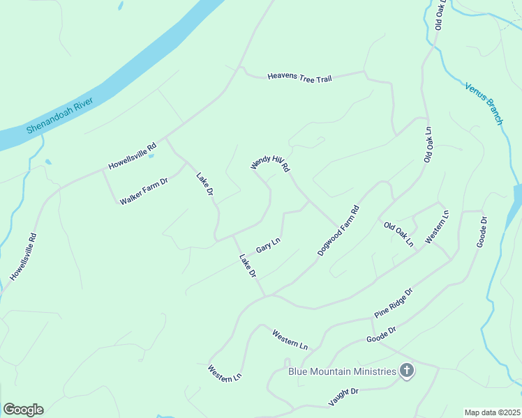 map of restaurants, bars, coffee shops, grocery stores, and more near 195 Wendy Hill Road in Front Royal