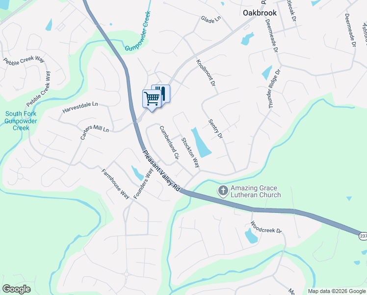 map of restaurants, bars, coffee shops, grocery stores, and more near 7740 Stockton Way in Florence