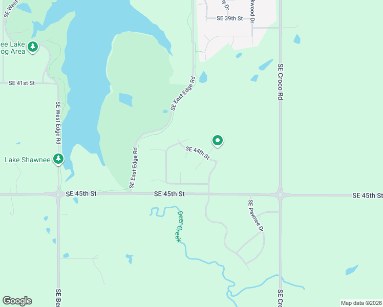map of restaurants, bars, coffee shops, grocery stores, and more near 3210 Southeast Stone Ledge Drive in Topeka
