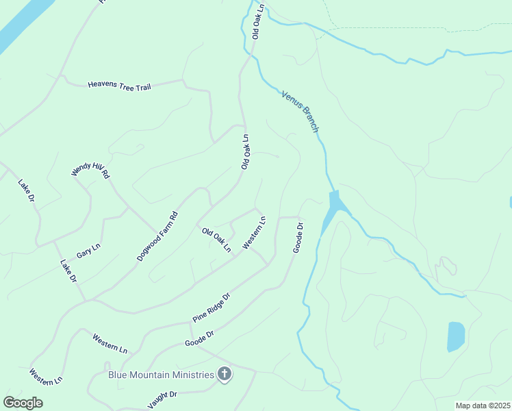 map of restaurants, bars, coffee shops, grocery stores, and more near 1493 Western Lane in Front Royal