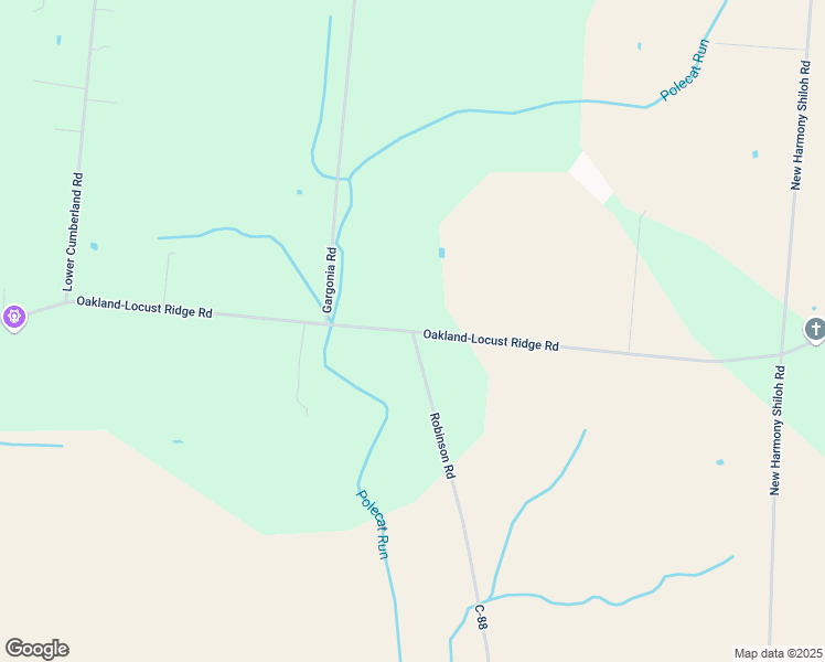 map of restaurants, bars, coffee shops, grocery stores, and more near County Highway 20B in Mount Orab