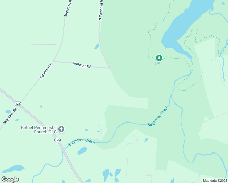 map of restaurants, bars, coffee shops, grocery stores, and more near 3081 North Campbell Road in Bethel