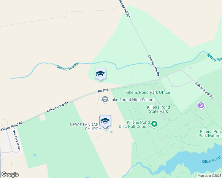 map of restaurants, bars, coffee shops, grocery stores, and more near 5423 Killens Pond Road in Felton