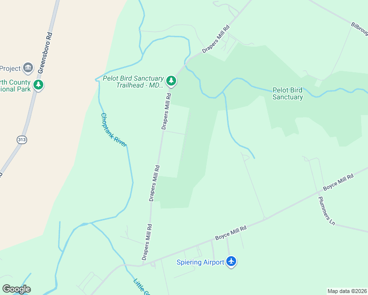 map of restaurants, bars, coffee shops, grocery stores, and more near 13921 Drapers Mill Road in Greensboro